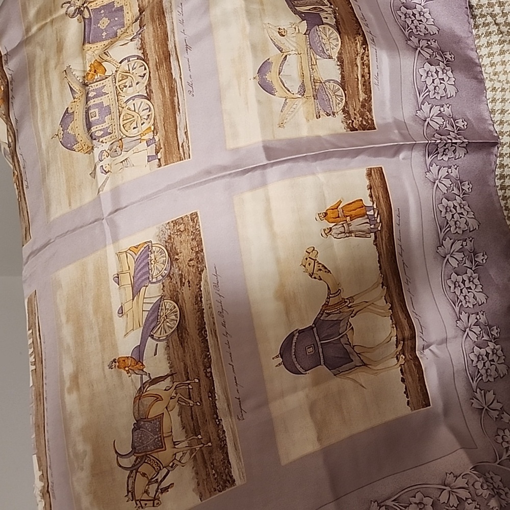 Burberry Silk Scarf NWOT